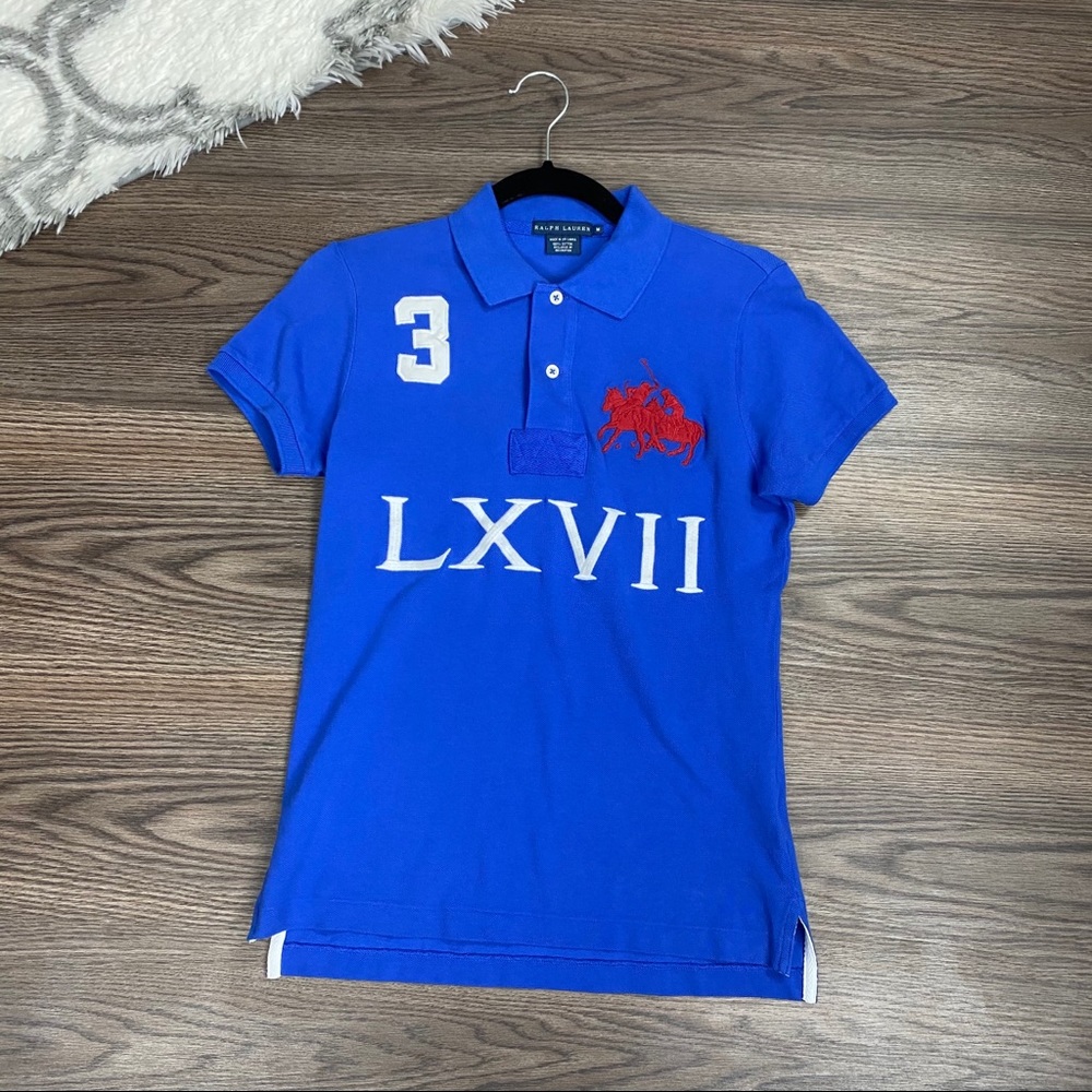 Ralph Lauren Royal Blue Polo Size Medium